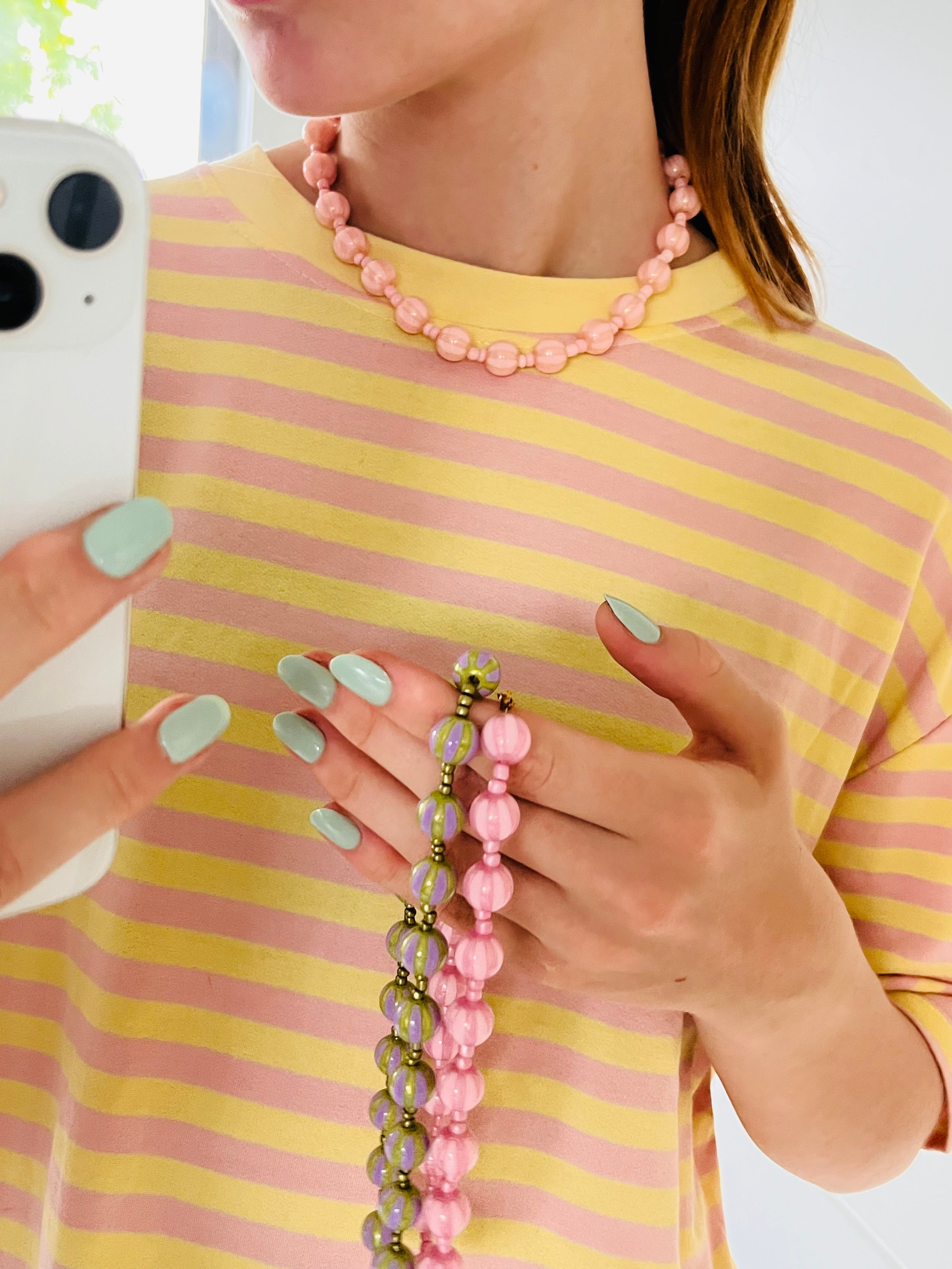 acryl kralen ketting