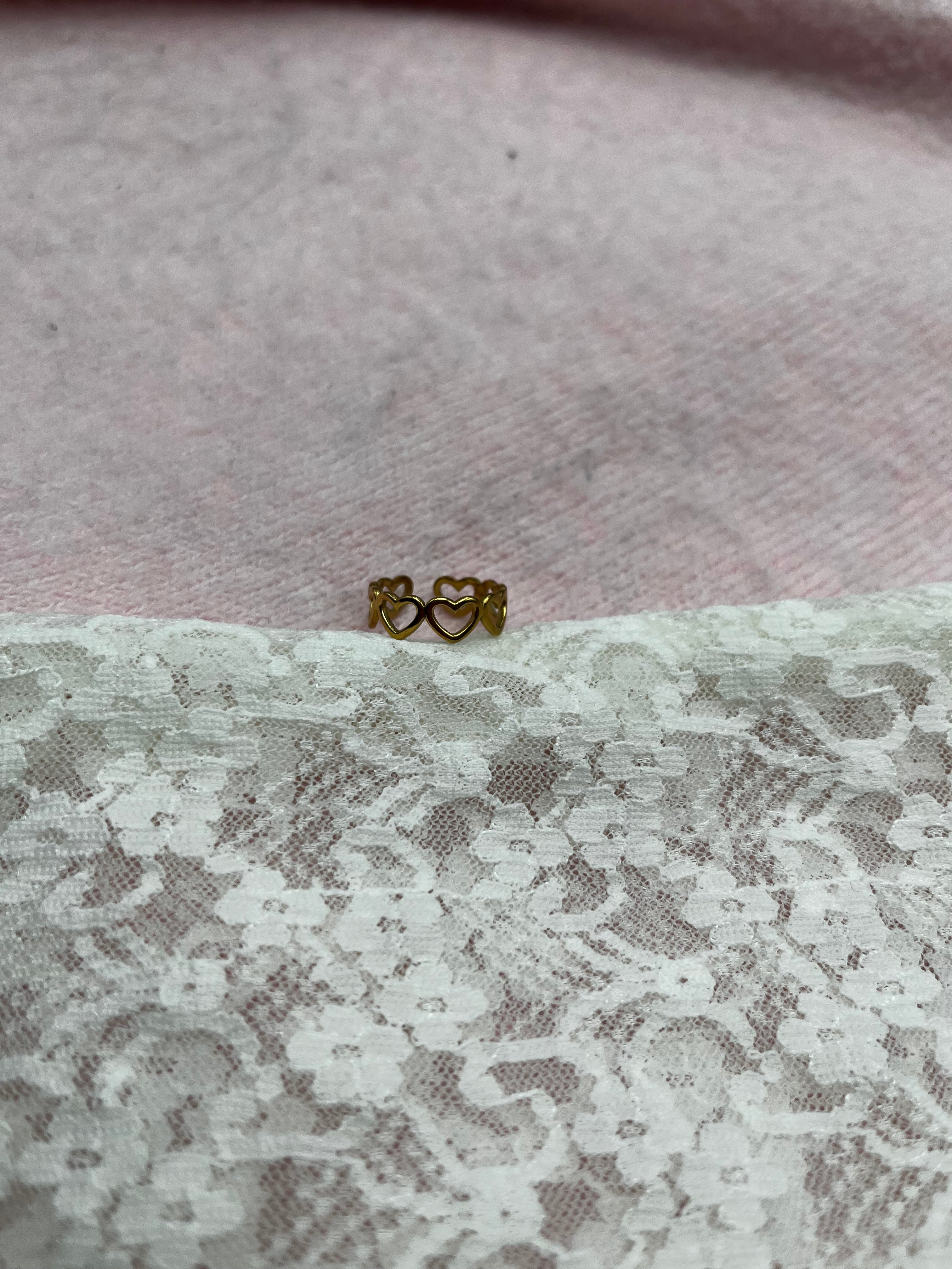 Ring Little Heart goud