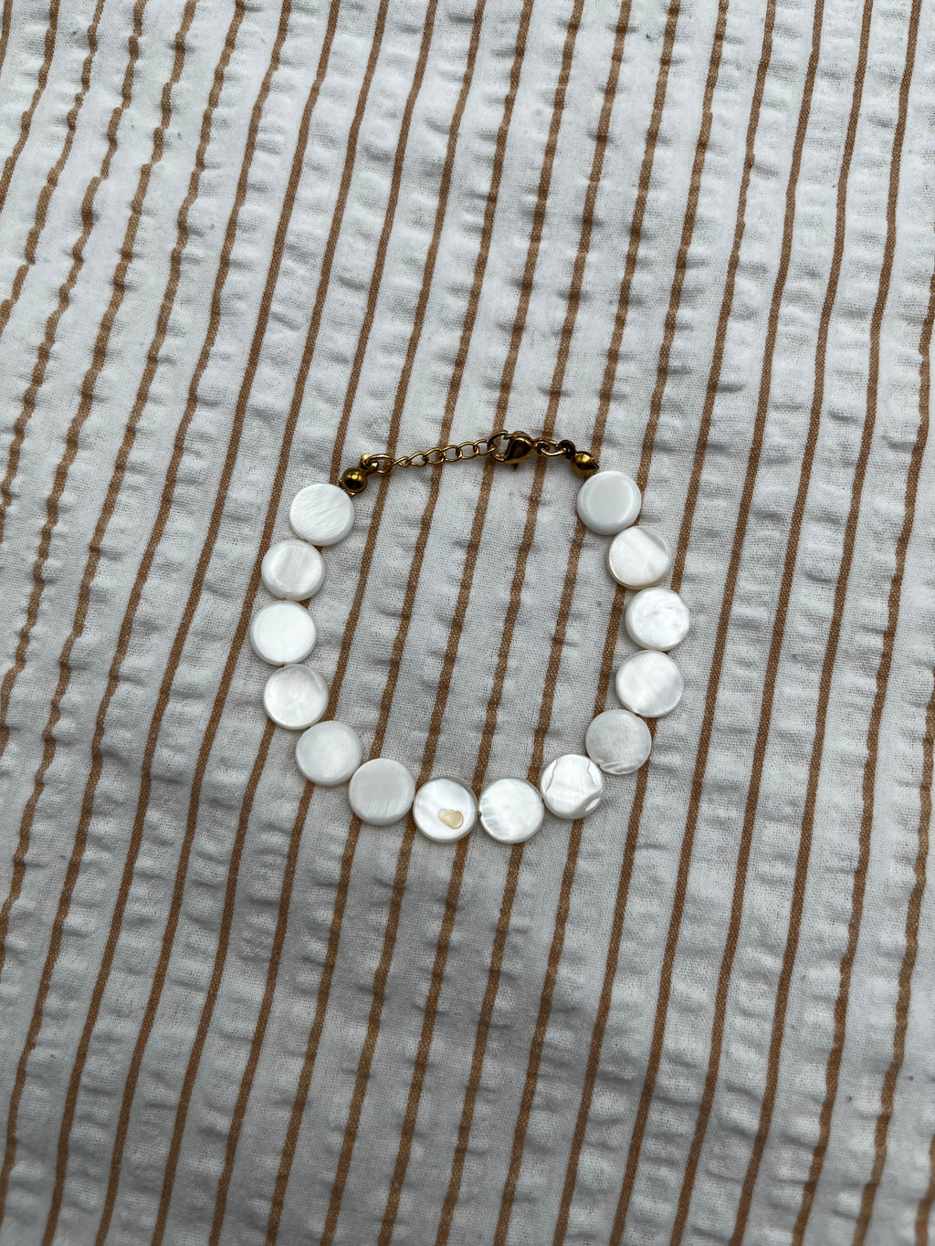Armband pearl circle