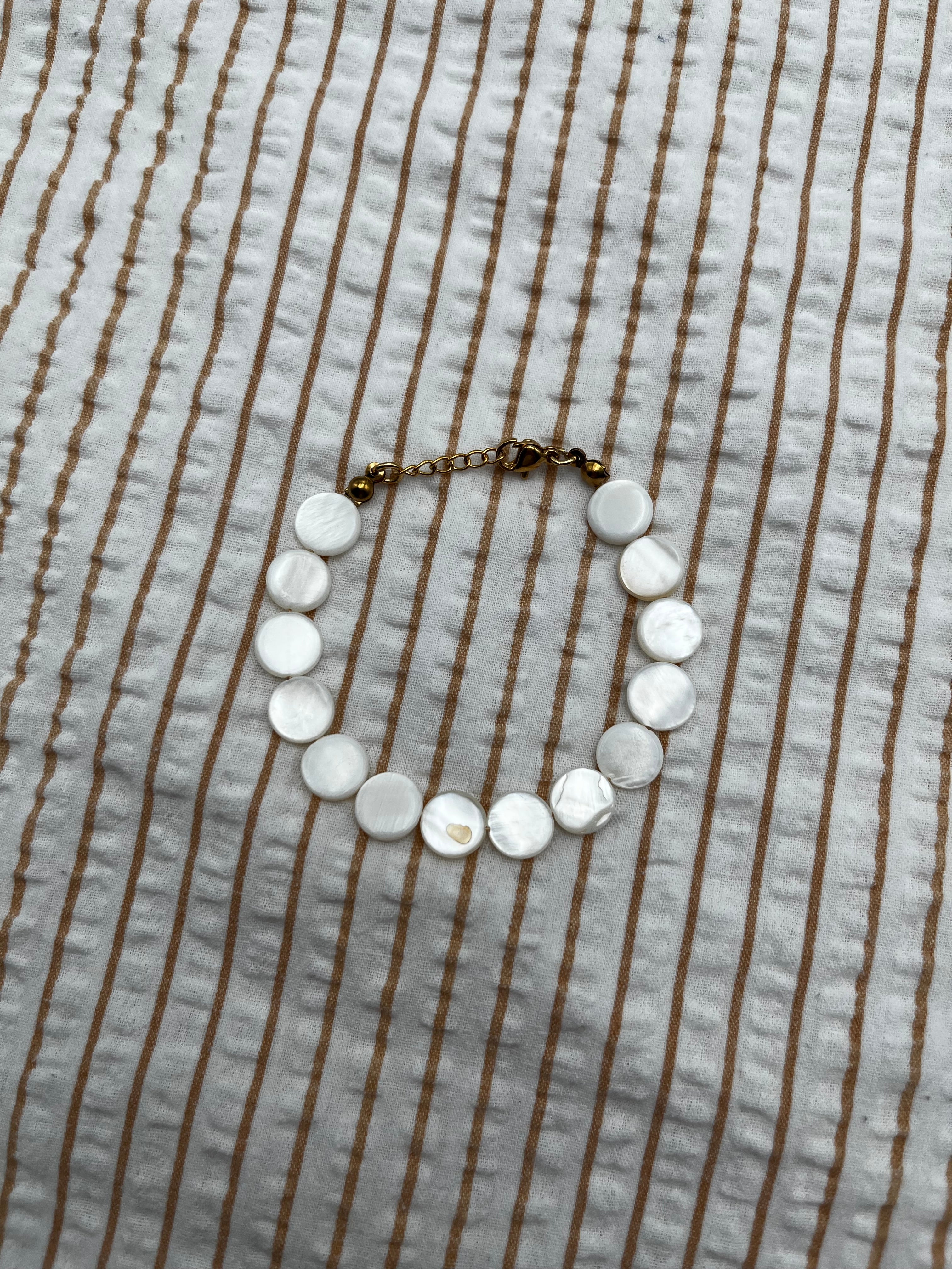 Armband pearl circle