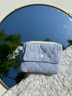 Portemonnee gestreept met hanger