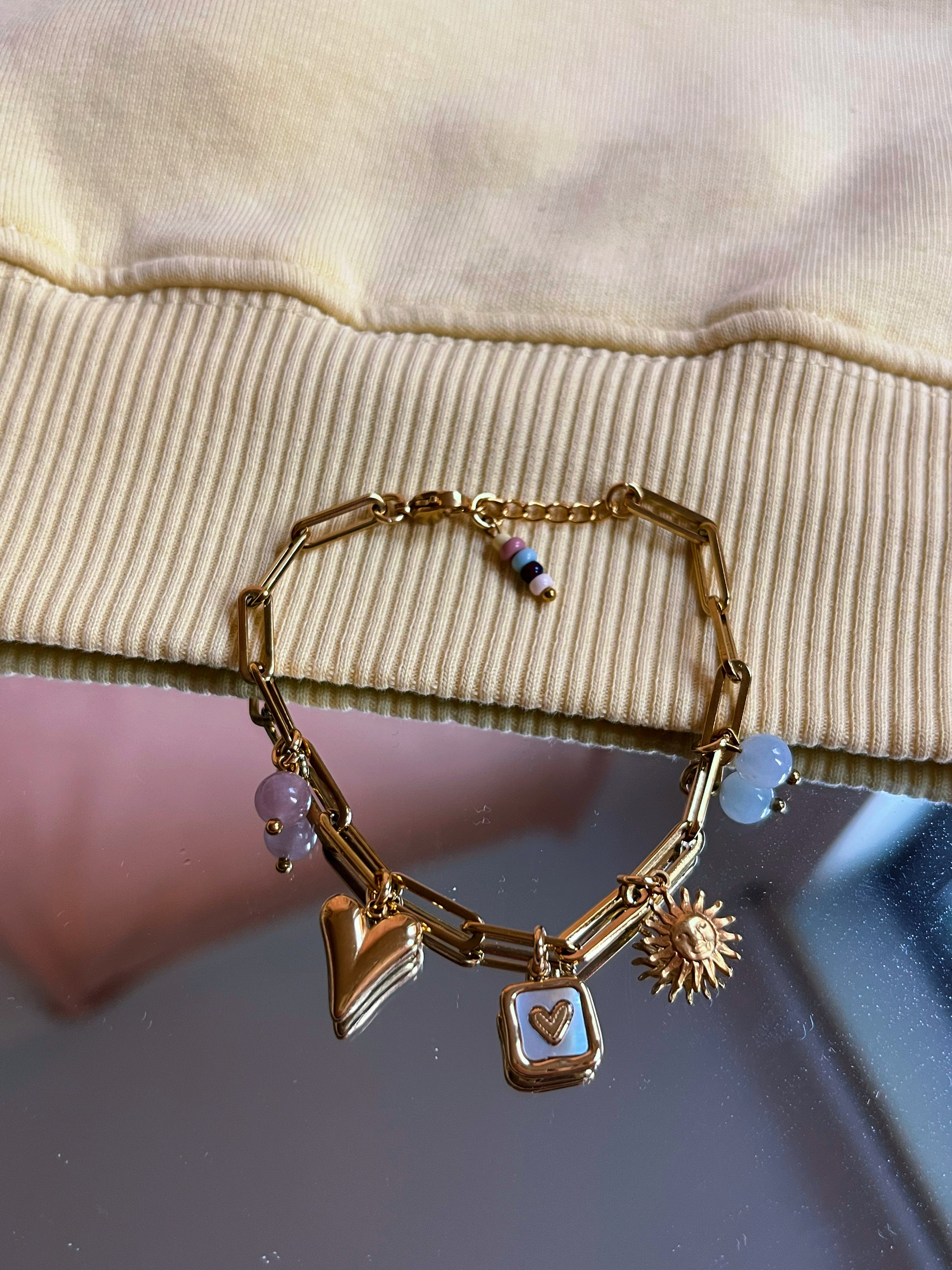 Charm armbandje little treasures