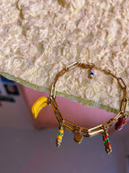 Charm armband banana pop