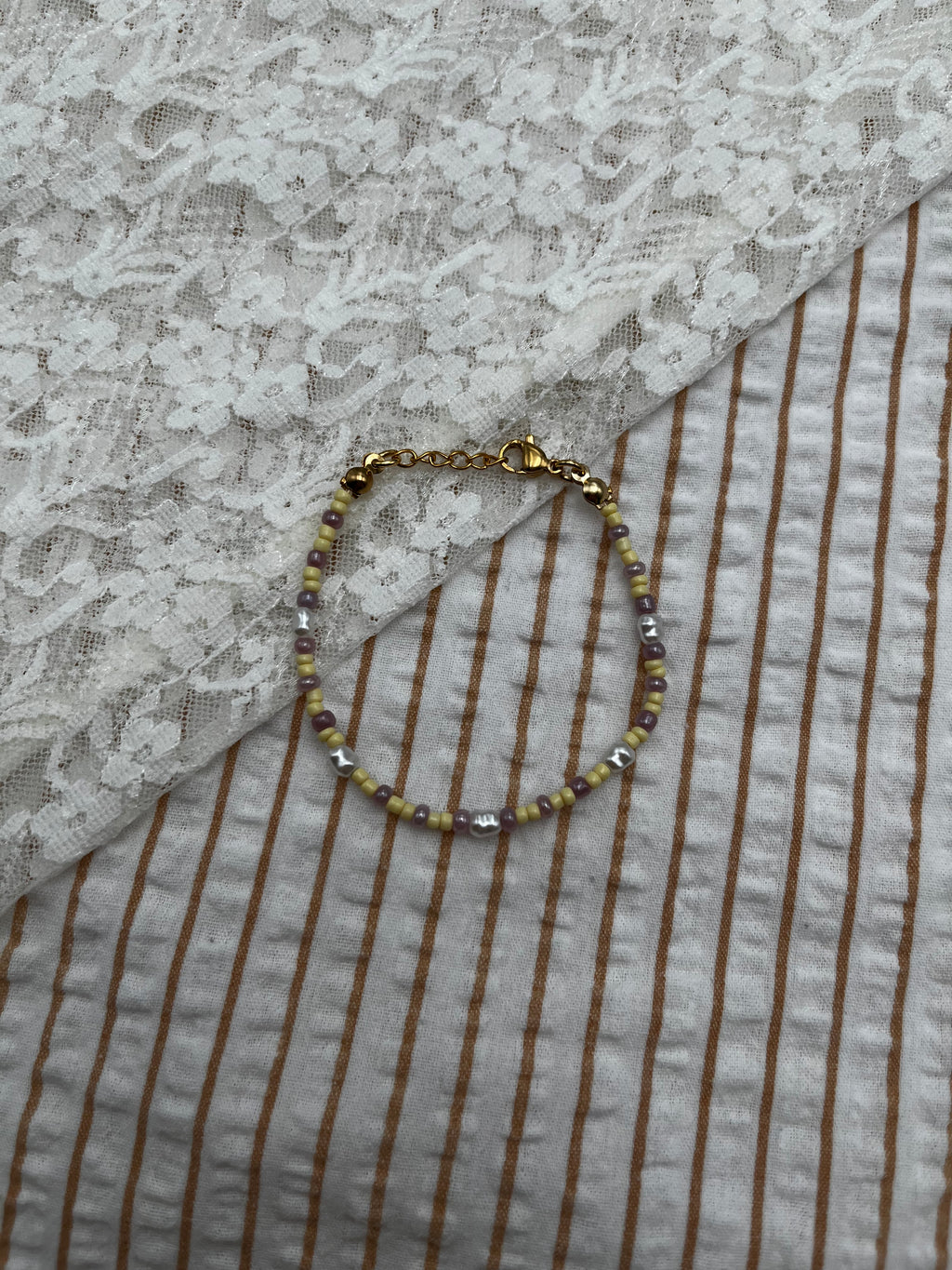 Armband butter pearl