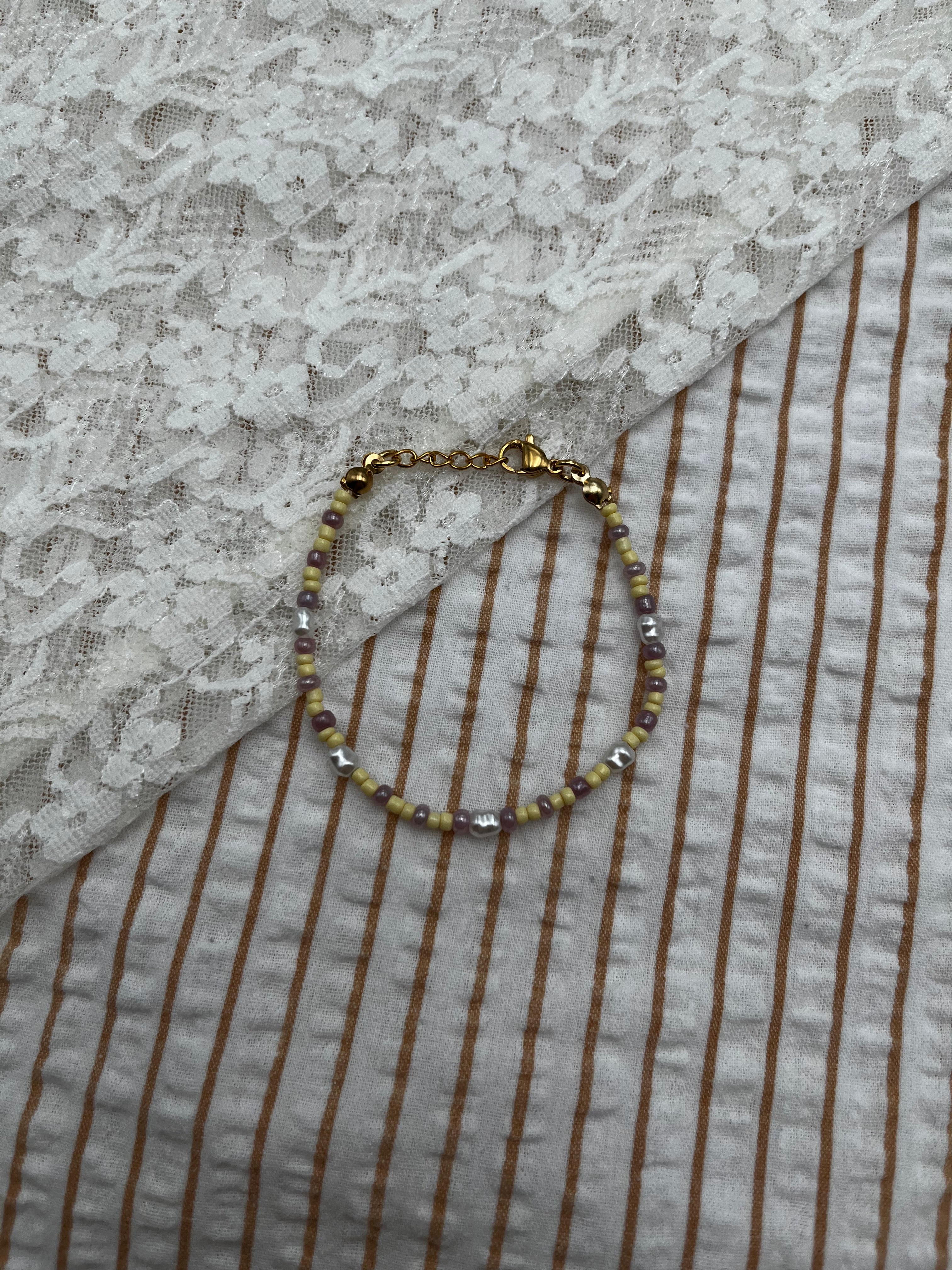 Armband butter pearl