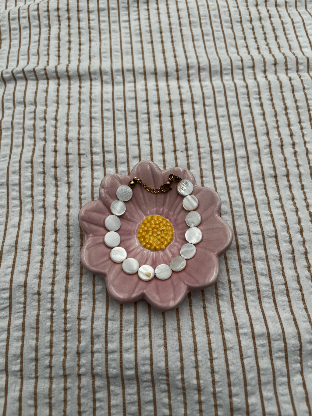 Armband pearl circle