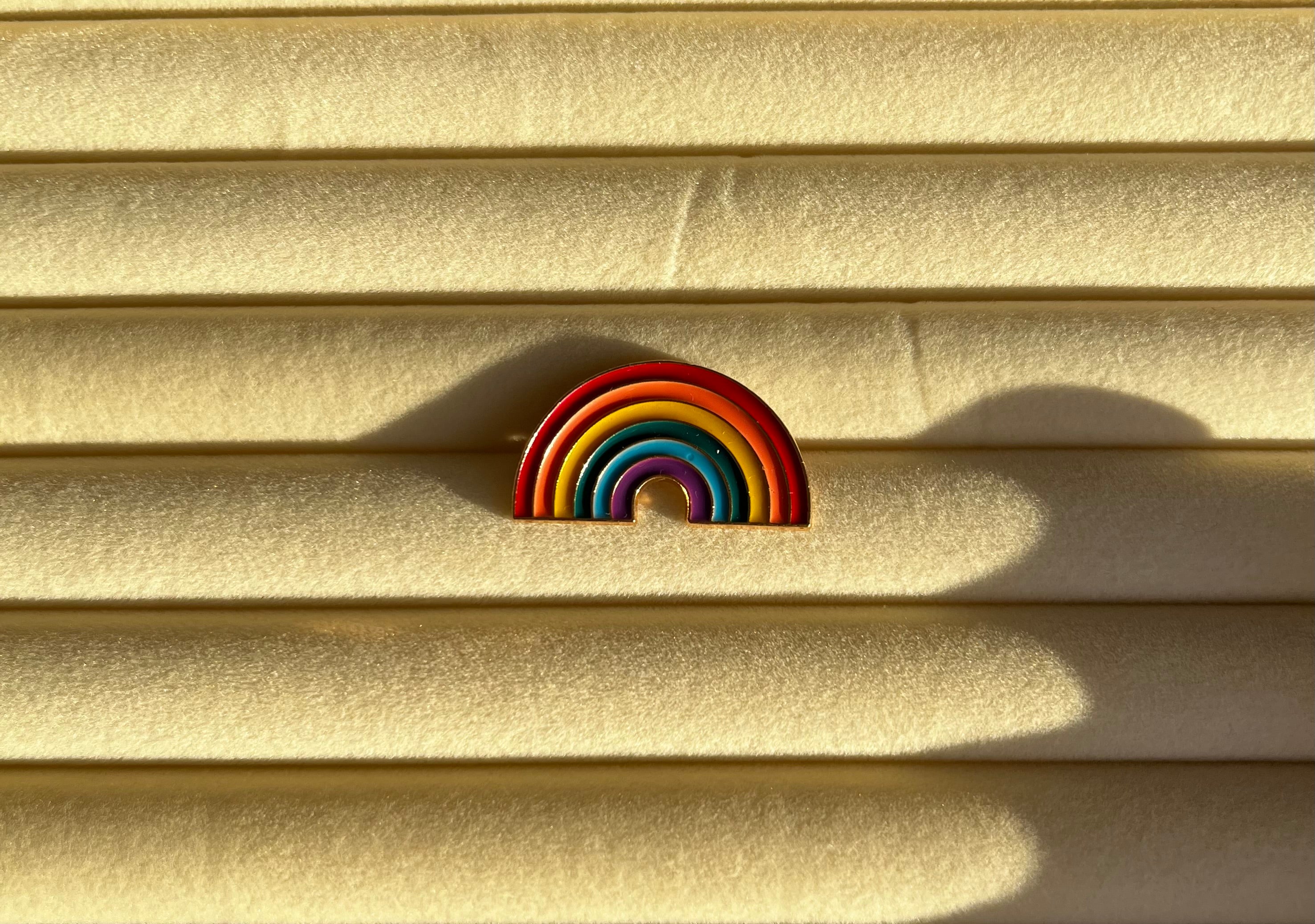 pin regenboog