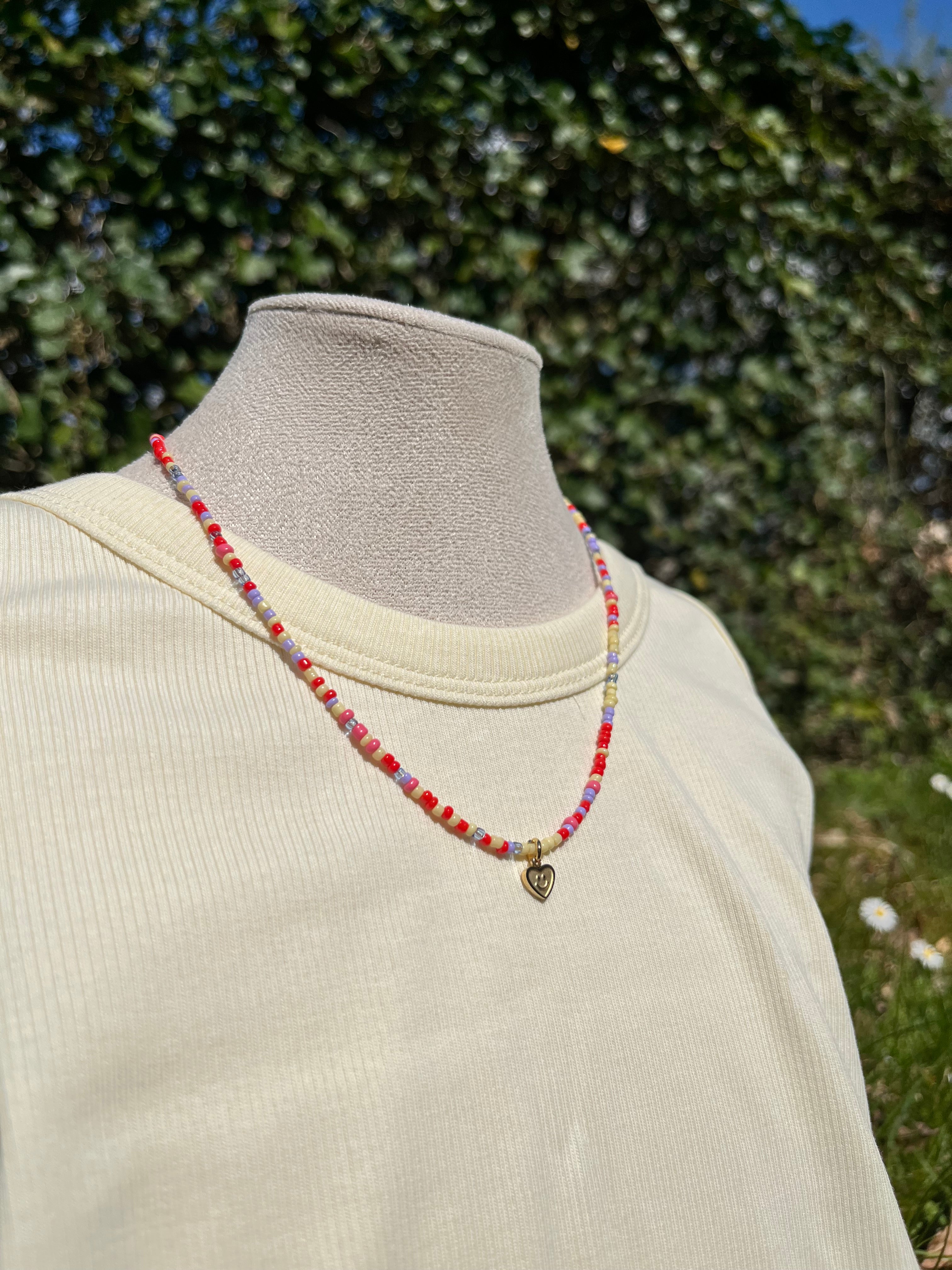 ketting blush smile heart