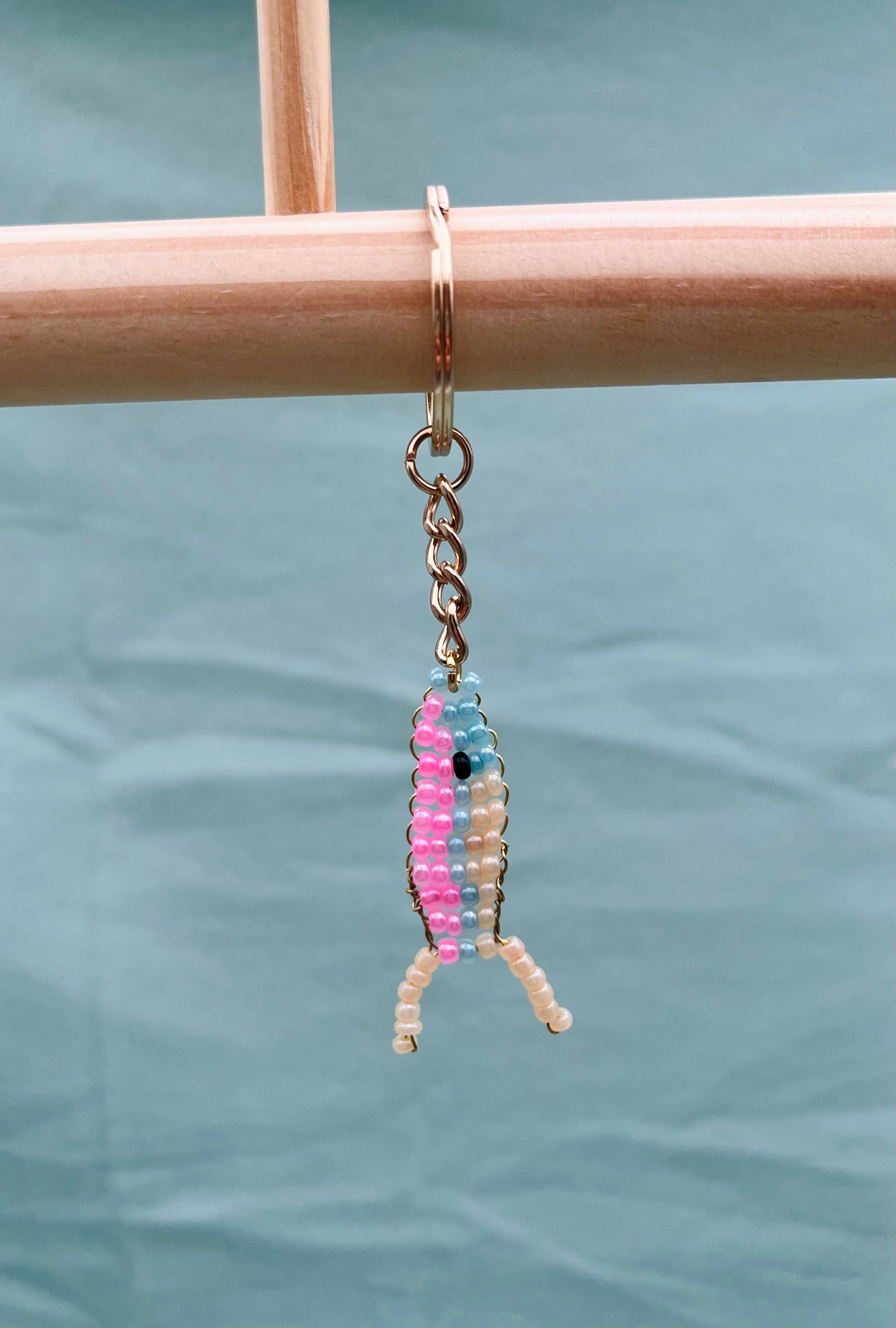 Sleutelhanger vis rainbow