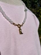 ketting natuursteen white boot
