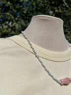 ketting summer pink fish