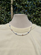 ketting white pearl hearts