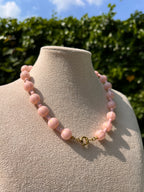 ketting lichtroze streepjes