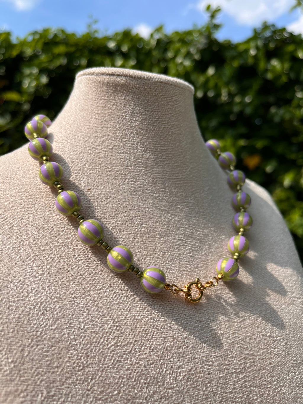ketting groen streepjes