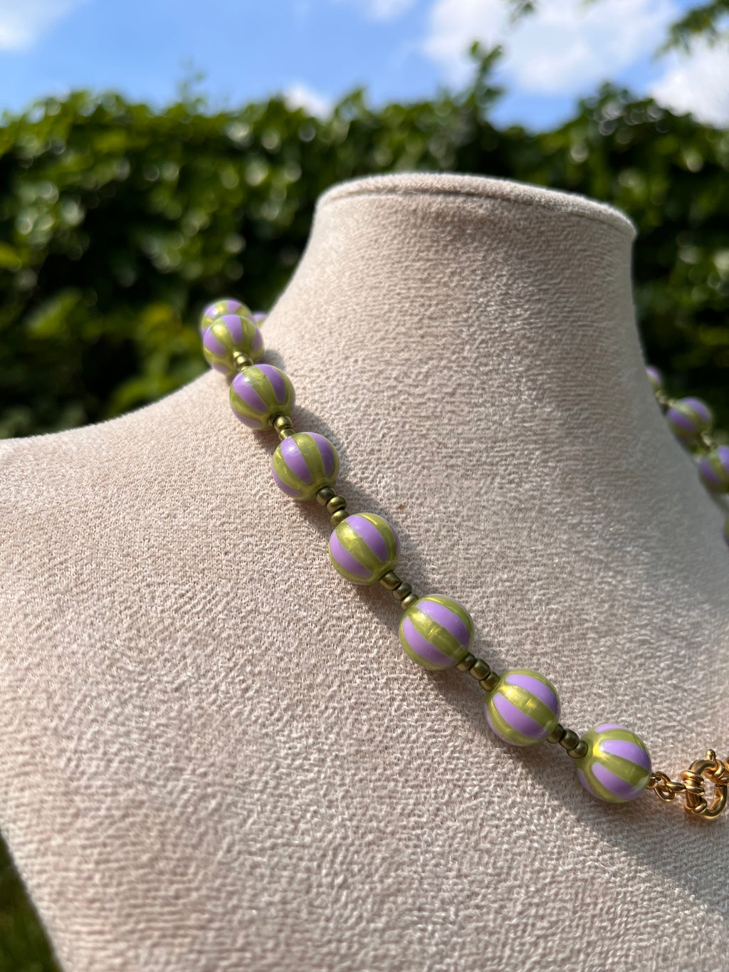 ketting groen streepjes