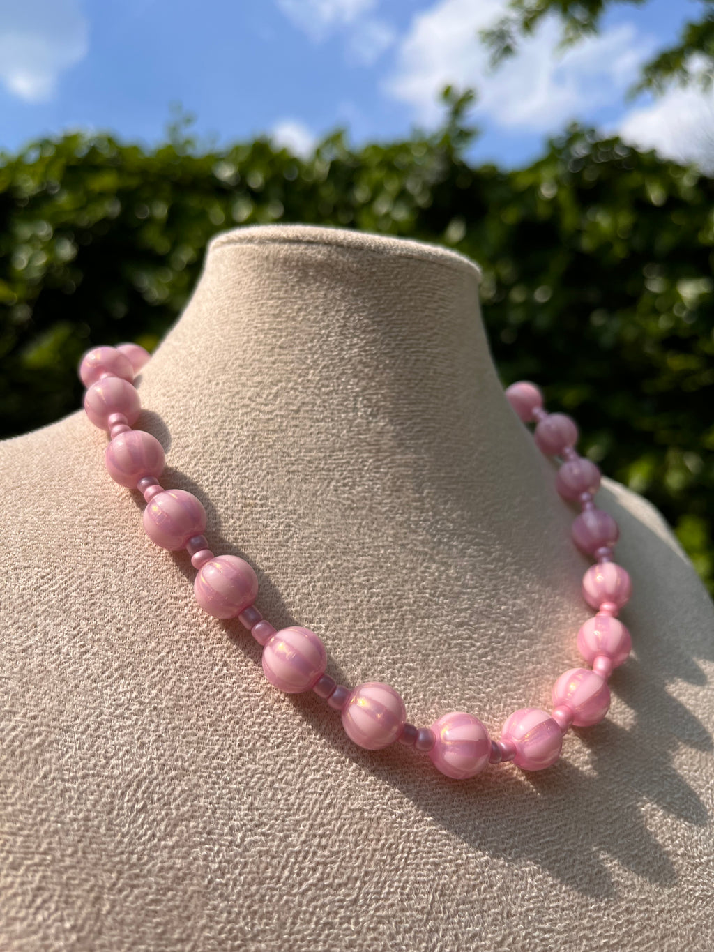 ketting roze streepjes