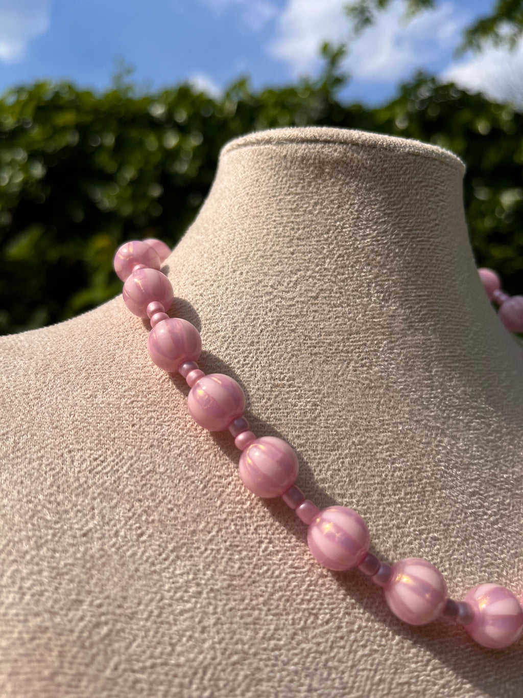 ketting roze streepjes