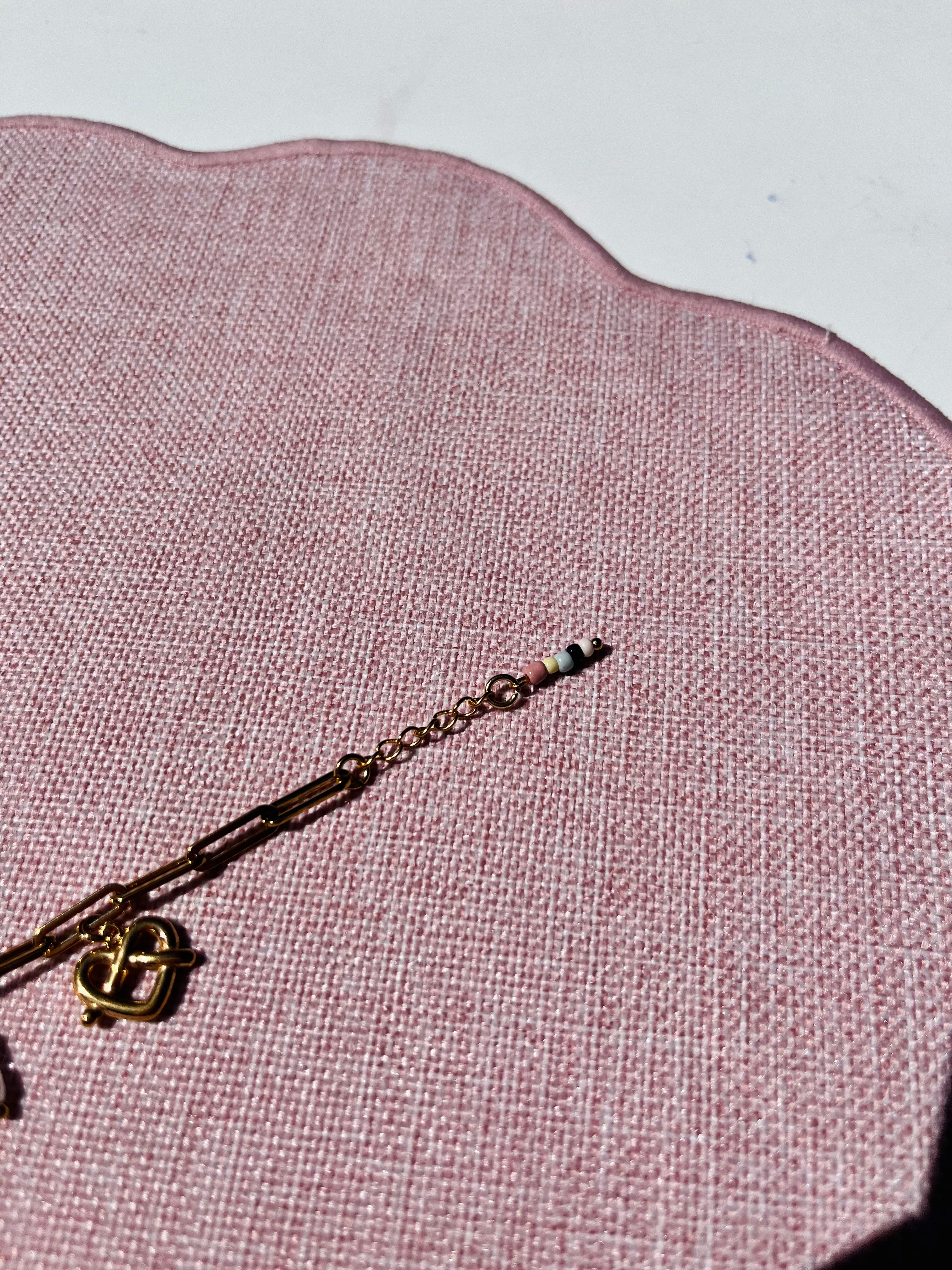 Charm armband sunny pearl