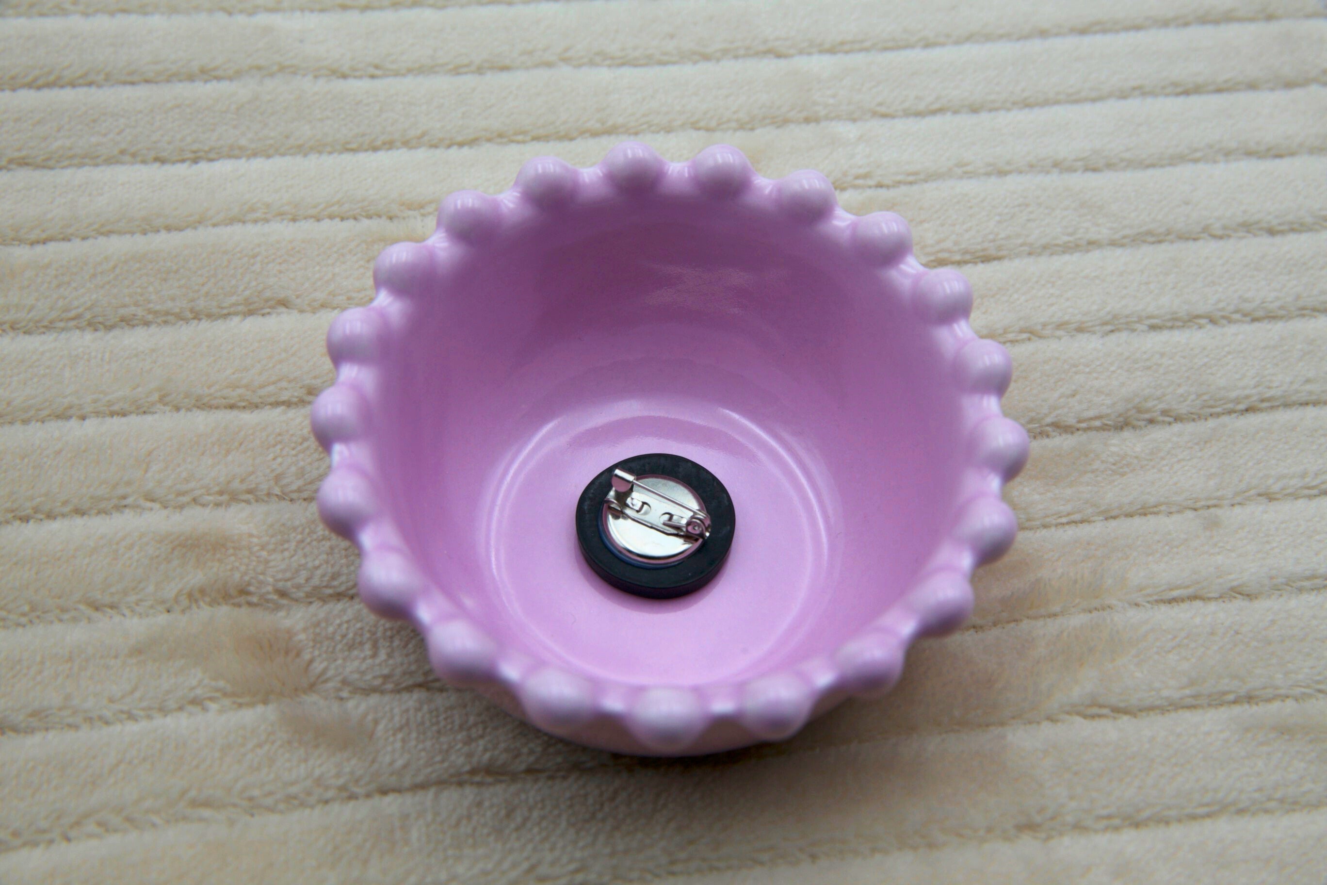 button smile wit,zwart