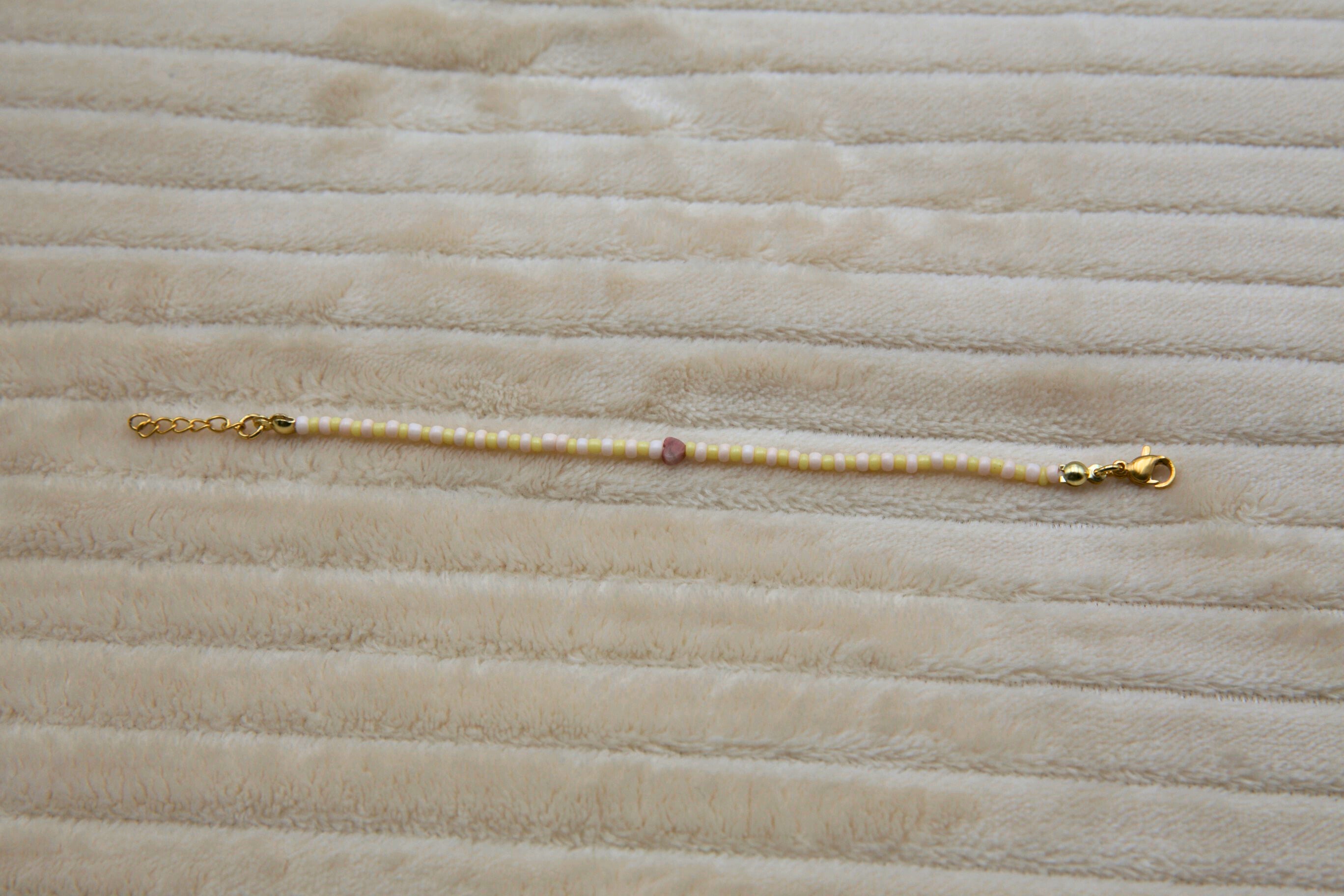 armband butter striped heart